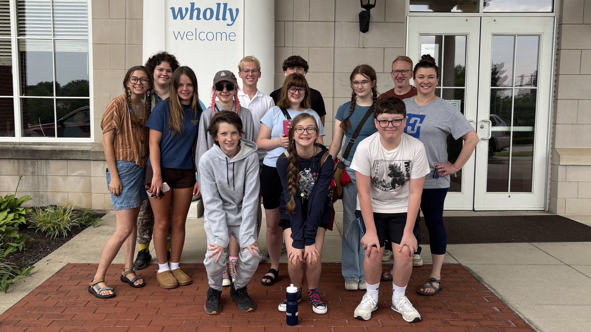 Youth campers send off