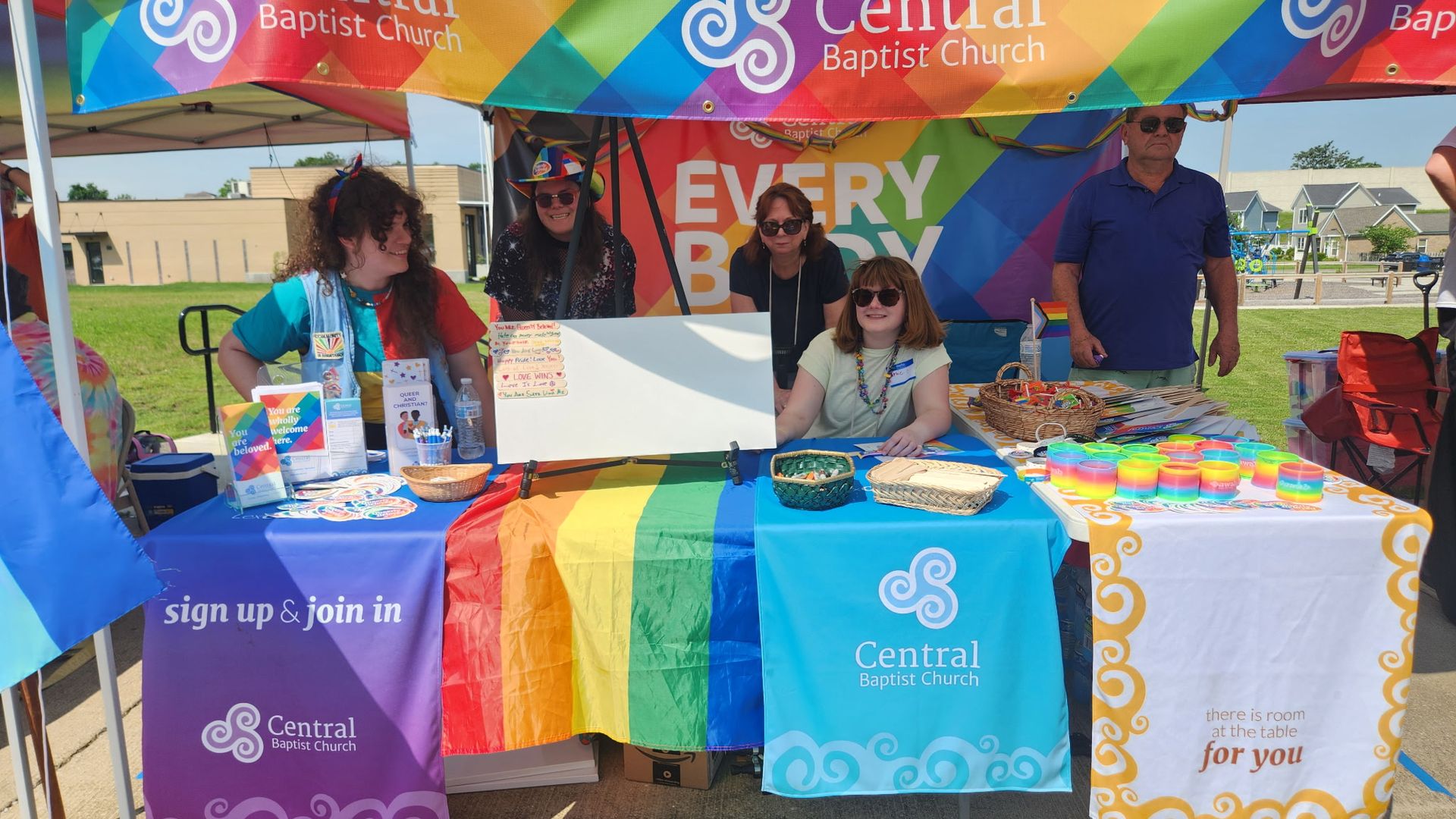 Pride Booth 2025