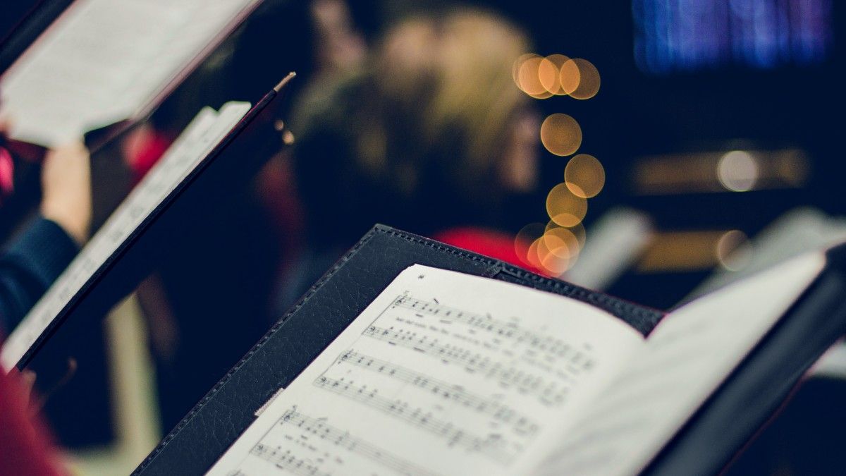 Sanctuary Choir Rehearsal