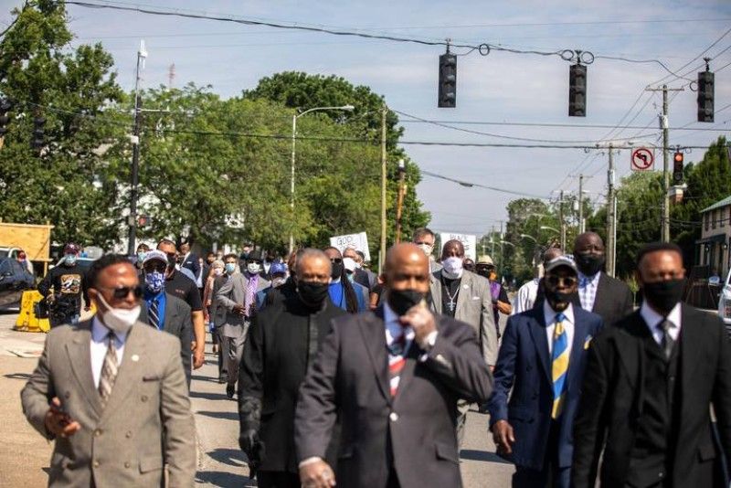 Black Faith Leader March